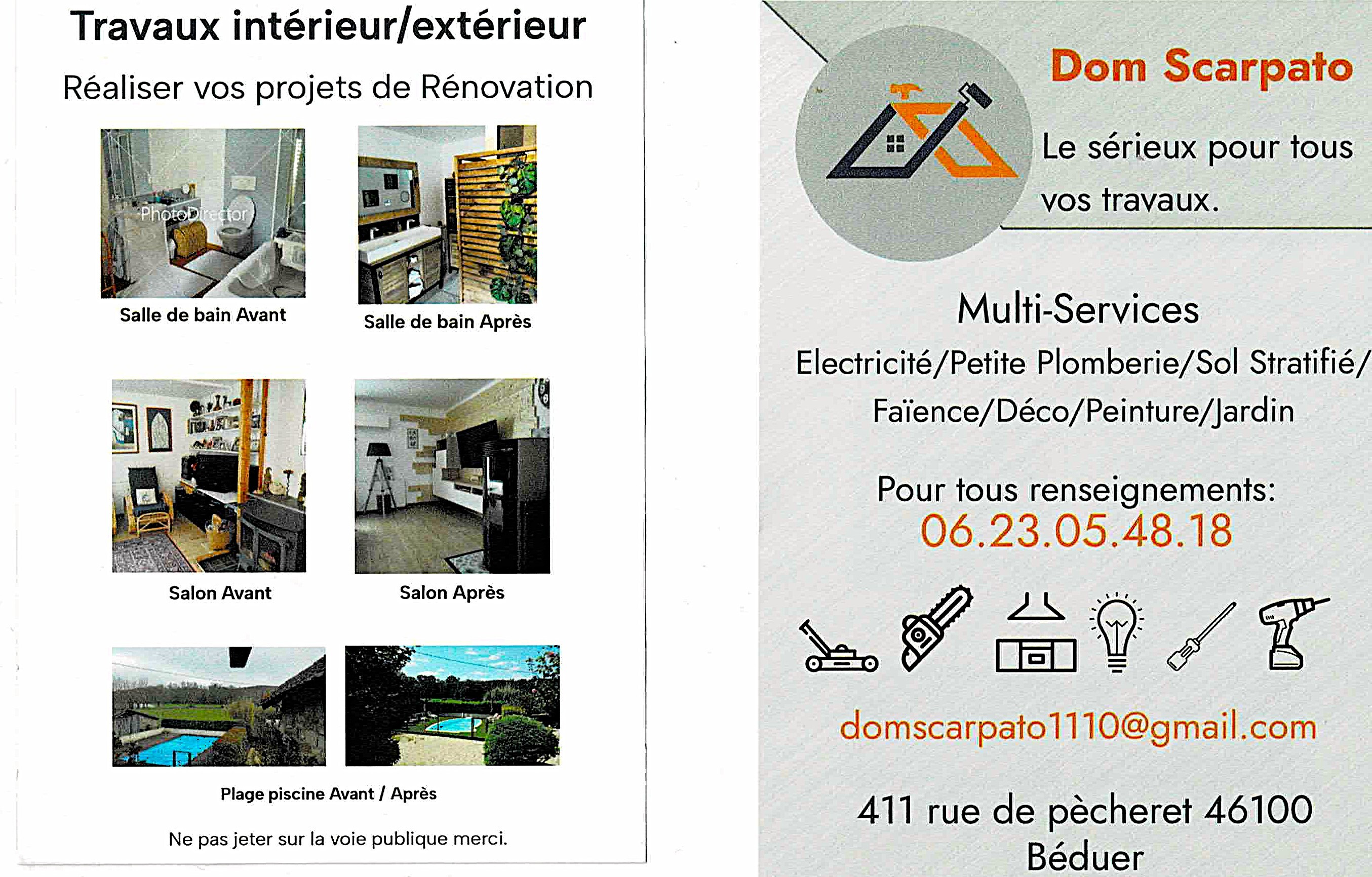 Flyer scarpato